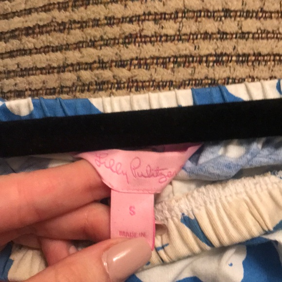 Tusk in Sun in bay blue Windsor dress - Picture 2 of 2